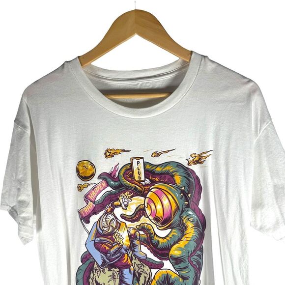 Half Weird Mind Control Trap Monster T-shirt Men’s XL | Streetwear Urban Popular - Picture 5 of 13